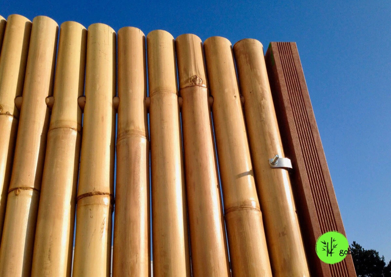 inspiracia bambusový plot